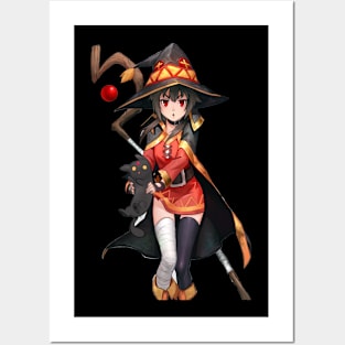 Megumin Konosuba Little Witch! Posters and Art